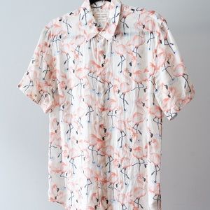 Marc Jacob’s linen flamingo shirt